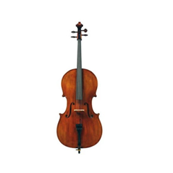 Ars Music 21026-U (USED) 4/4 Size Cello With Bow And Case Made In Czech Republic
