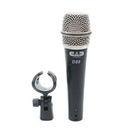CAD Audio D89-U (Used) Premium Supercardioid Dynamic Instrument Microphone with Case & Clip