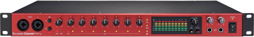 FOCUSRITE CLARETT-PLUS-8PRE Rackmount 18-Inch/20-Output USB Audio ...